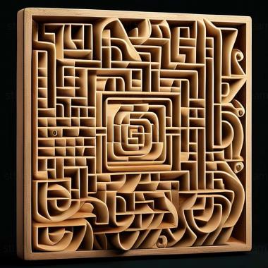 3D model labyrinth (STL)